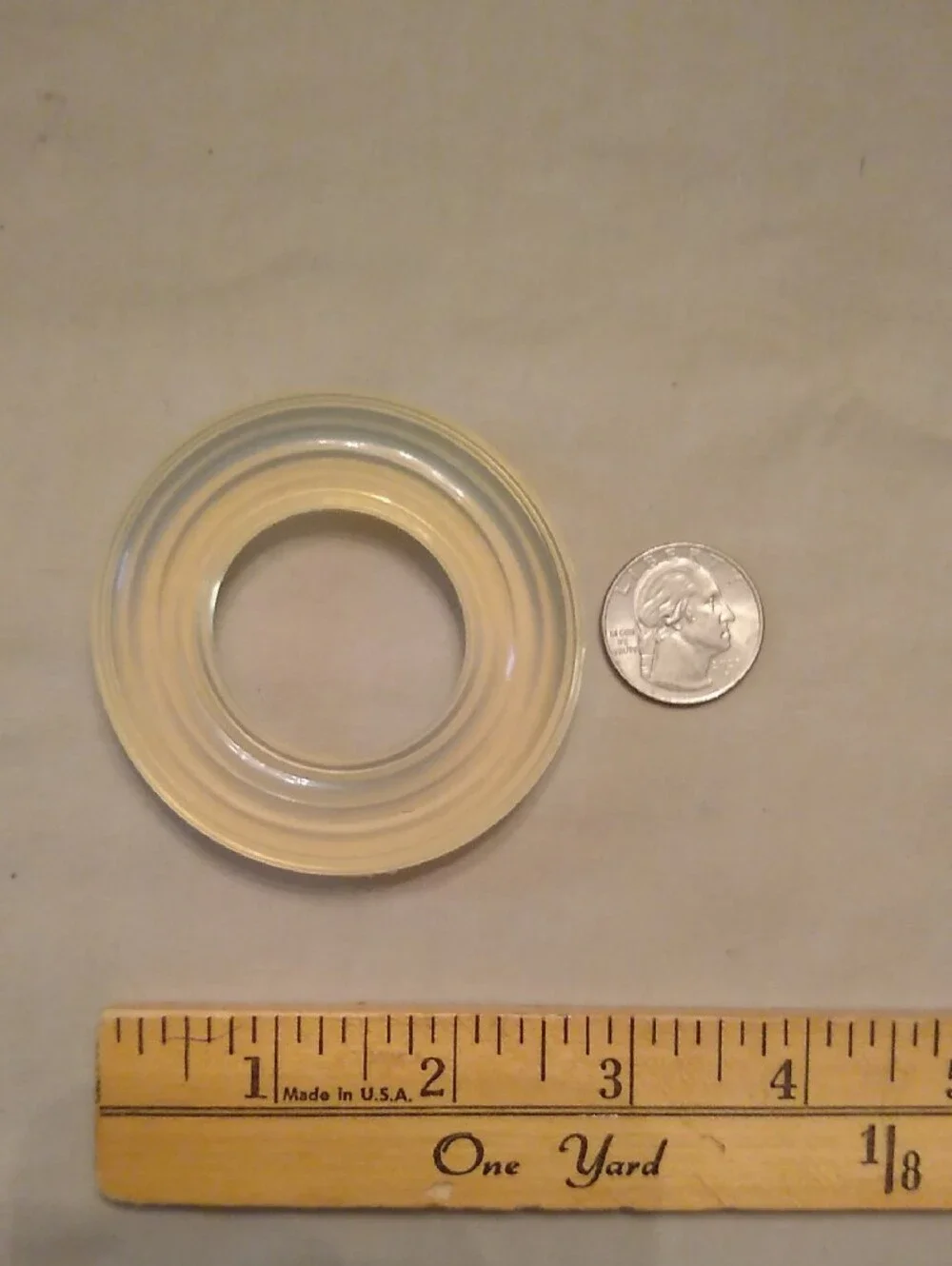 Clear Silicone C-ring